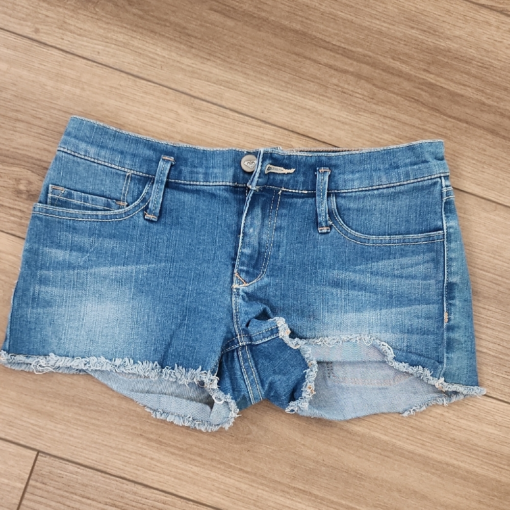Roxy Light Blue Jean Shorts